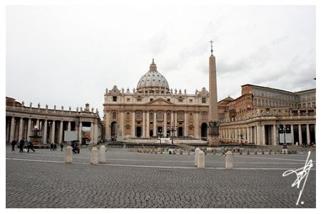 Octobre 2008 - Rome : Place du Vatican